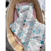 My Sweet Baby Antklodė su pagalvė kūdikiui, 2 dalių komplektas, mėlyni meškiukai