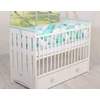 My Sweet Baby Pintas bamperis XXL – balta/mėtinė