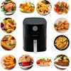 Belaidė juoda gruzdintuvė Berdsen BD-654 Air Fryer