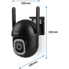 Berdsen BD-943 išorinė pasukama 5MP WiFi IP kamera