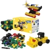 Clics toys Statybiniai kaladėlės „Nano Clics“ – Transporto konstruktoriai – 250 elementų (NC007)