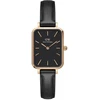 DANIEL WELLINGTON MOTERIS LAIKRODIS DW00100435 – Quadro presuotas Sheffield Rose Gold 20mm + DĖŽĖ