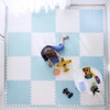Ricokids didelis putplasčio dėlionės kilimėlis 60x60 cm 4 vnt. mėlynos ir baltos spalvos