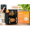 Dviejų kamerų vertikali 12 l bealiejė oro gruzdintuvė Berdsen BD-664 2800W