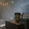Froster Keraminis gitaristo puodelis su gitaros formos rankena, muzikos mylėtojams, juodas matinės spalvos