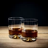Froster Nešiojamas whisky rinkinys su 2 taurėmis ir buteliui, elegantiškas