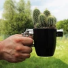 Froster Puodelis ginklo formos tvirtam vyrui, ne mikrobangų, ne indaplovės
