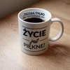 Froster Puodelis su pozityvia žinute, skirtas kasdieniam naudojimui