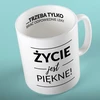 Froster Puodelis su pozityvia žinute, skirtas kasdieniam naudojimui