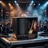 Froster Stilinga gitaristo formos keramikinė puodelė, muzikos mylėtojams, juoda matinė