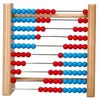 Goki Dvipusis medinis matematinis skaičiuotuvas su spalvotais kaladėlėmis, vaikams nuo 3 metų, saugus