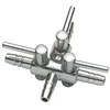Hobby Aquaristik Metalinė oro sklendė 4/6 3-jų kelių