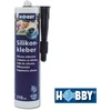 Hobby Aquaristik Silikoniniai klijai 310ml juodi HOBBY