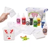 Ikonka Klej crystal glue slime 3D komplektas 26el.