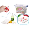 Ikonka Klej crystal glue slime 3D komplektas 26el.