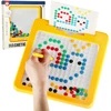 Ikonka Magnetinės montessori lentos taškai geltoni