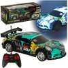 Ikonka RC sportinis automobilis mėlynos ir žalios spalvos