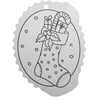 Jokomisiada Christmas medžio hangers coloring page