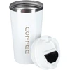 Roger LED kelioninis puodelis su kandikliu 500ml, baltas