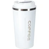 Roger LED kelioninis puodelis su kandikliu 500ml, baltas