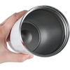 Roger LED kelioninis puodelis su kandikliu 500ml, baltas