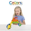 Konstruktorių rinkinys Incastro Colors Maxi, 100 detalių, kūrybai ir lavinimui, vaikams nuo 3 metų, spalvotas