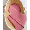 Kūdikių patalynės komplektas My Sweet Baby MUSLIN su raukiniais, rožinis