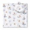 Kūdikių patalynės komplektas su meškiuku My Sweet Baby - 2vnt - mėlynas