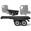 Lean Cars HL358 Mercedes Actros juoda puspriekabė