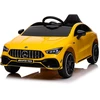 Lean Cars Vienvietis elektromobilis vaikams Mercedes CLA 45s AMG, geltonas