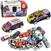 Lean Toys Automobilių Rinkinys Lagamine su 25 Mašinėlėmis ir Gatvių Kilimėliu