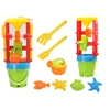 Lean Toys Smėlio žaislų rinkinys su malūnėliu ir kibirėliu