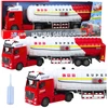 Lean Toys Žaislinis autocisternos sunkvežimis su šviesomis ir garsais, 61 cm