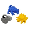 Lean Toys Dinozaurų Smėlio Rinkinys su Malūnėliu ir Priedais