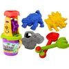 Lean Toys Dinozaurų Smėlio Rinkinys su Malūnėliu ir Priedais