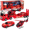 Lean Toys Gaisrinės gelbėjimo rinkinys raudonas