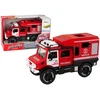 Žaislinis visureigis City Service Lean Toys, raudonas, 24x13,5x10 cm