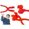 Lean Toys Raudonas dinozauras sniego kamuoliukų formuotojas