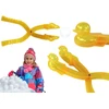 Lean Toys Geltona Anties Formos Sniego Gaminimo Priemonė