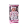 Lean Toys Lėlė su Rožine Pižama ir Meškučio Kepure, 30 cm