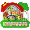 Lean Toys Vaikiškas pianinas su gyvūnais ir anglų kalbos mokymosi funkcija