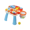 Lean Toys Stumdukas ir interaktyvus edukacinis stalas 2in1 Huanger, raudonas