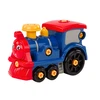 Lean Toys Mėlynas traukinėlis su įrankių rinkiniu, 27,5x18x13,5 cm