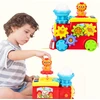 Lean Toys Interaktyvus muzikinis traukinukas