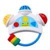 Lean Toys Muzikinių žaislų rinkinys kūdikiams: telefonas, tambūrinas, rakteliai