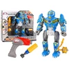 Lean Toys Vaikiškas mėlynas robotas su atsuktuvu