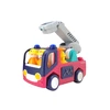 Lean Toys Interaktyvi žaislinė gaisrinė mašina su garsais Hola