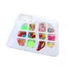 Lean Toys Kūrybinis karoliukų rinkinys papuošalams kurti
