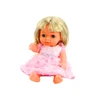Lean Toys Lėlė su šviesiai rožine suknele
