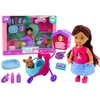 Lėlė su priedais Lean Toys, 16 vnt..